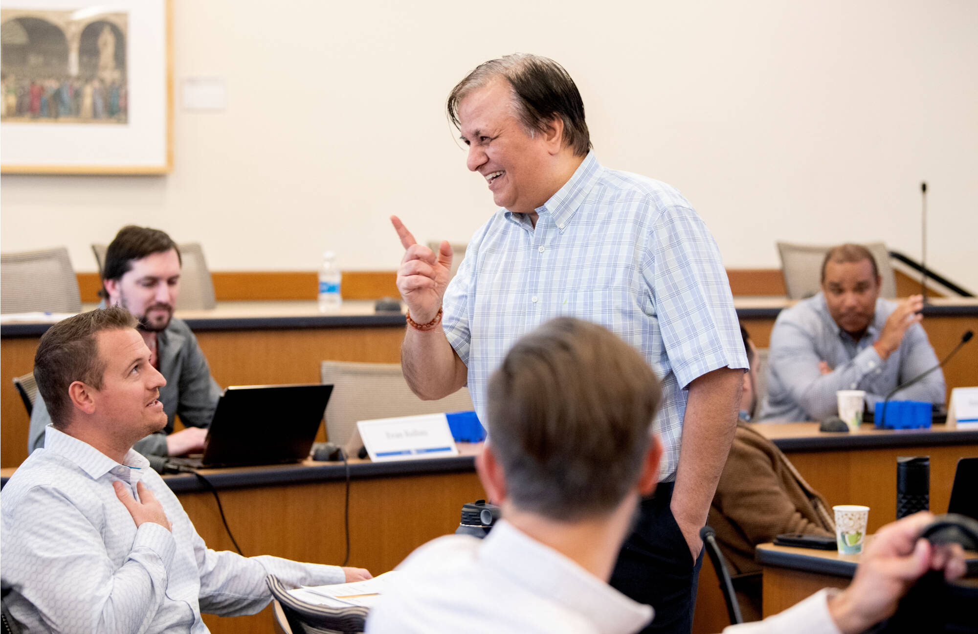 Jaideep Motwani in the Classroom